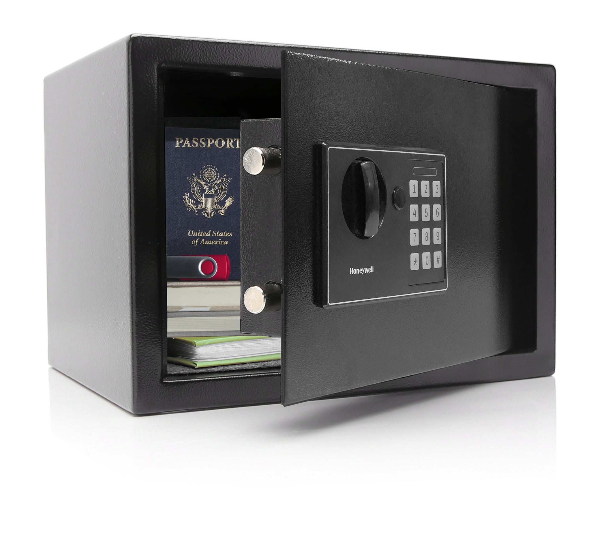 Machir Digital Keypad Steel Safe - Quick Access Electronic Drawer For Home & Office Security