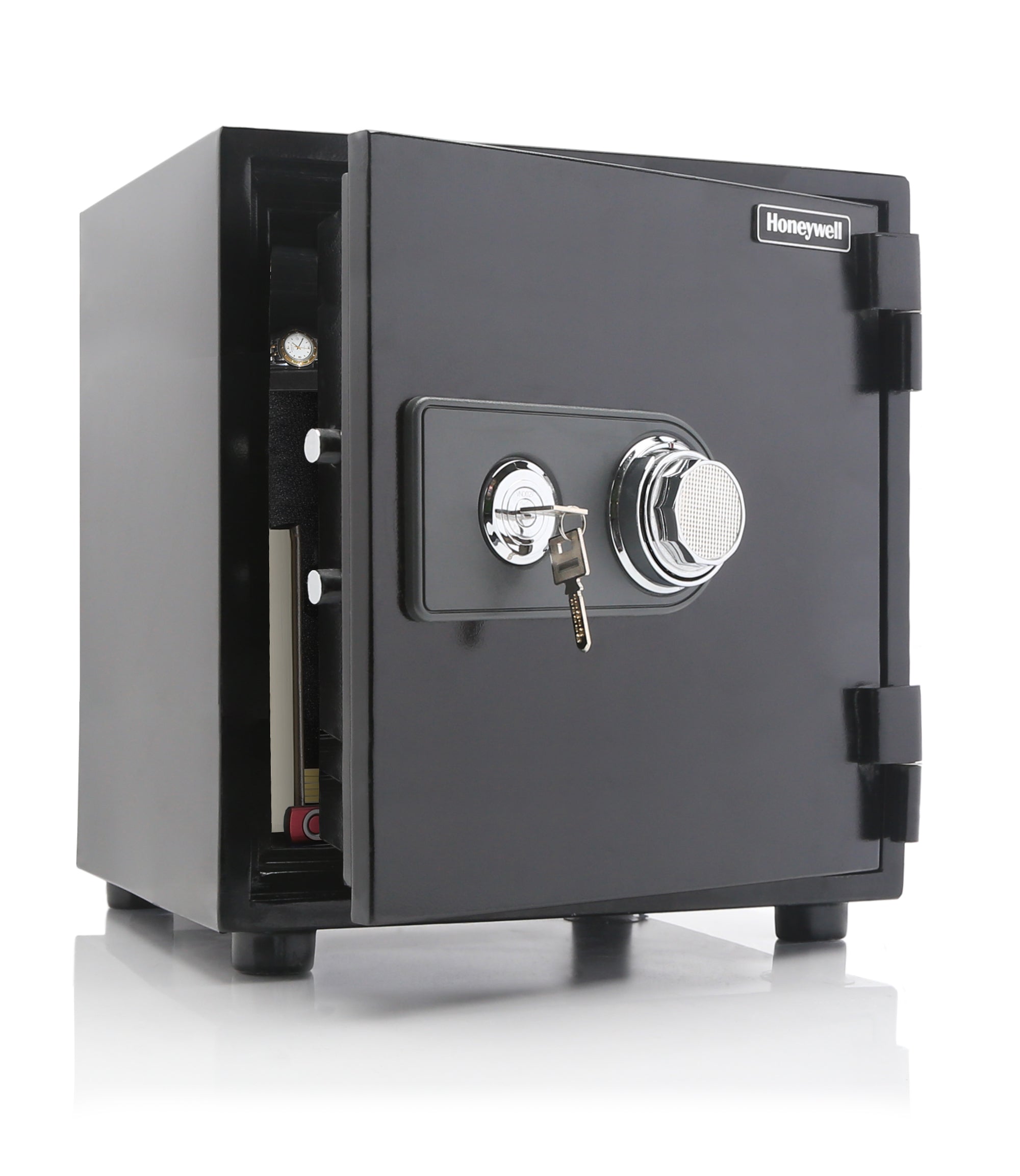 Dail Key Dual Combination Dial / Key Fire Safe - 1.24 cu ft (2105) – Honeywell Safes