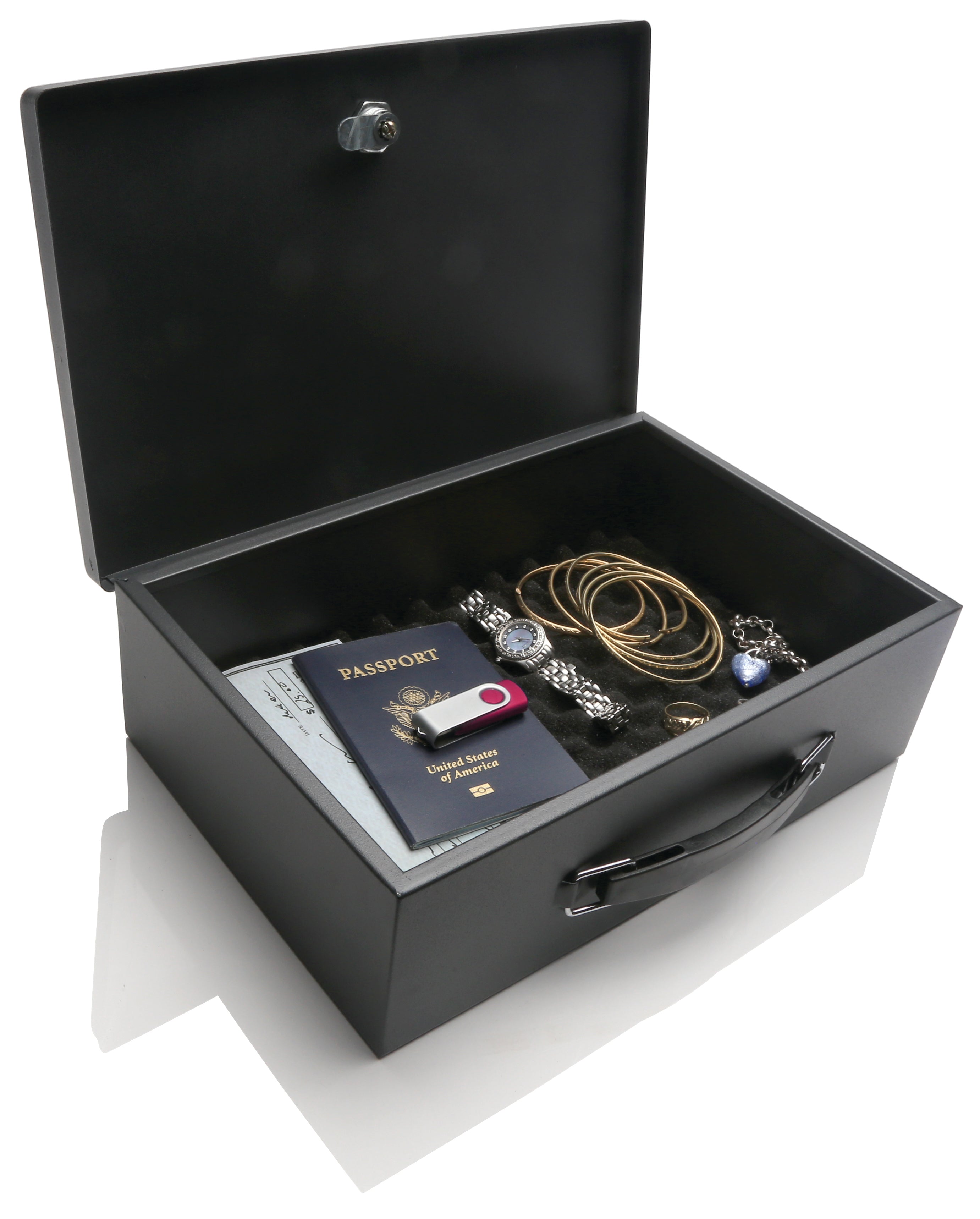 Rust Proof Lock Box Steel Security Lock Box (6104) – Honeywell Safes