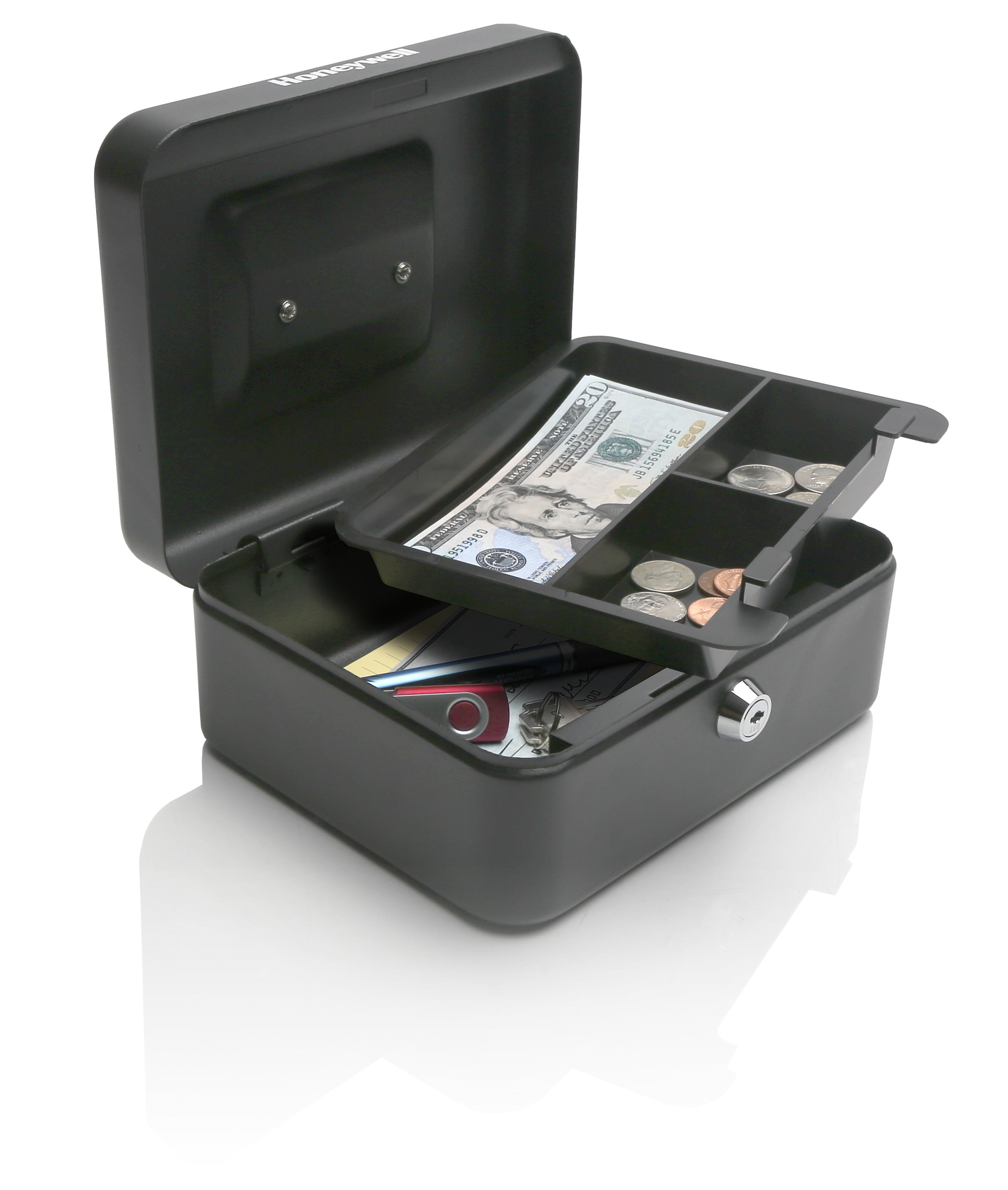 Small Cash Lock Box (6202) Honeywell Safes