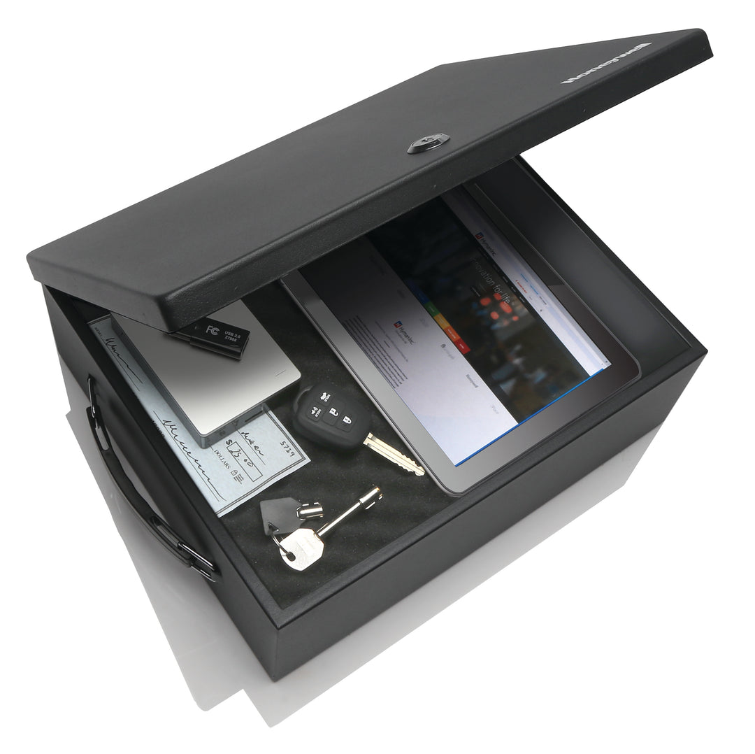 Large Steel Security Lock Box (6209) – Honeywell Safes